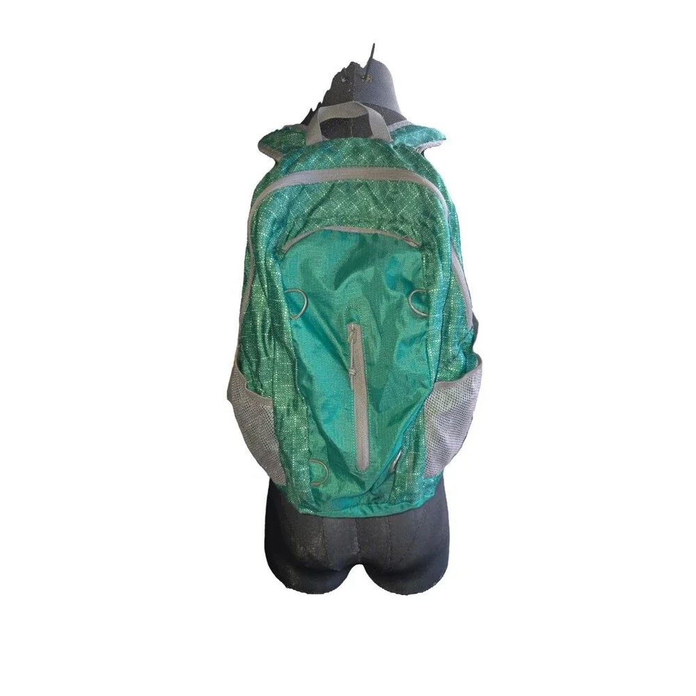 Eddie Bauer 20L Ultralight Day Pack Backpack Kelly Green Lightweight Hiking